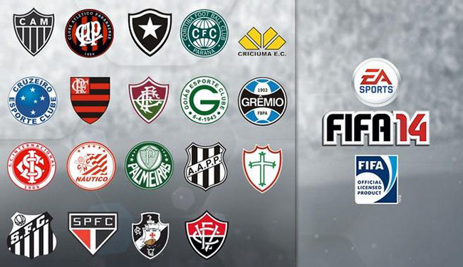 Brazil Clubs in FIFA 14